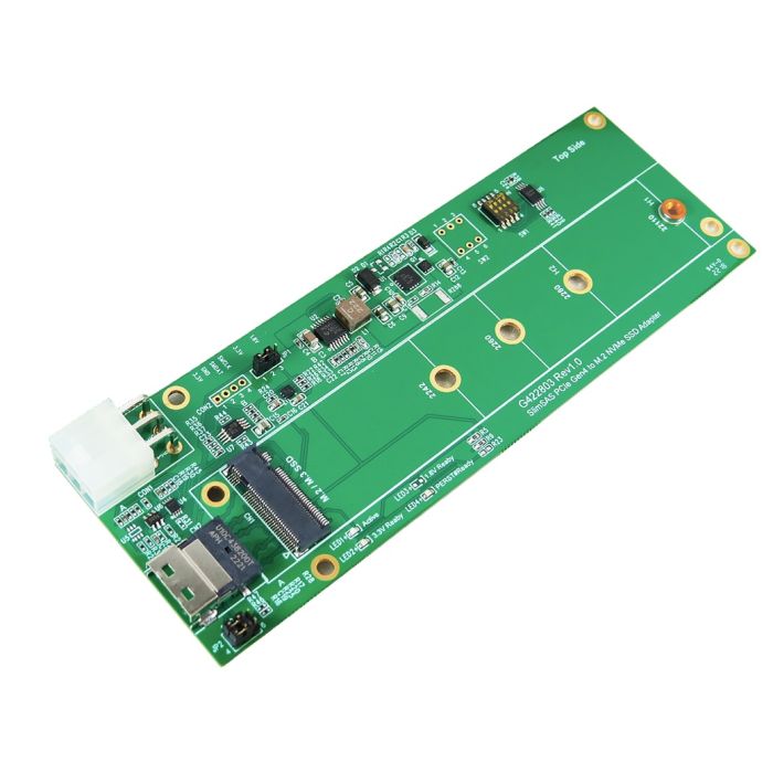 SlimSAS 4i PCIe 4.0 Adapter for M.2 NVMe SSD