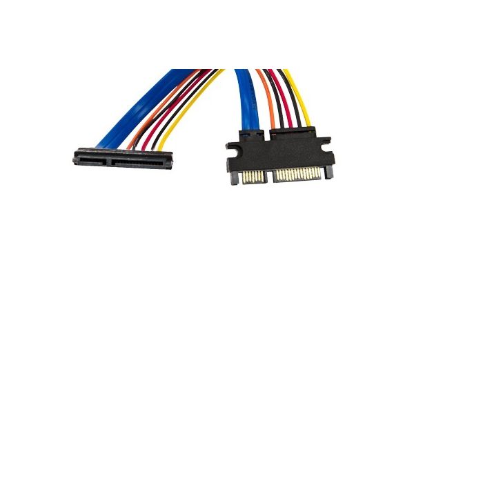 22 Pin SATA Male to Female Extension Cable 20 inches