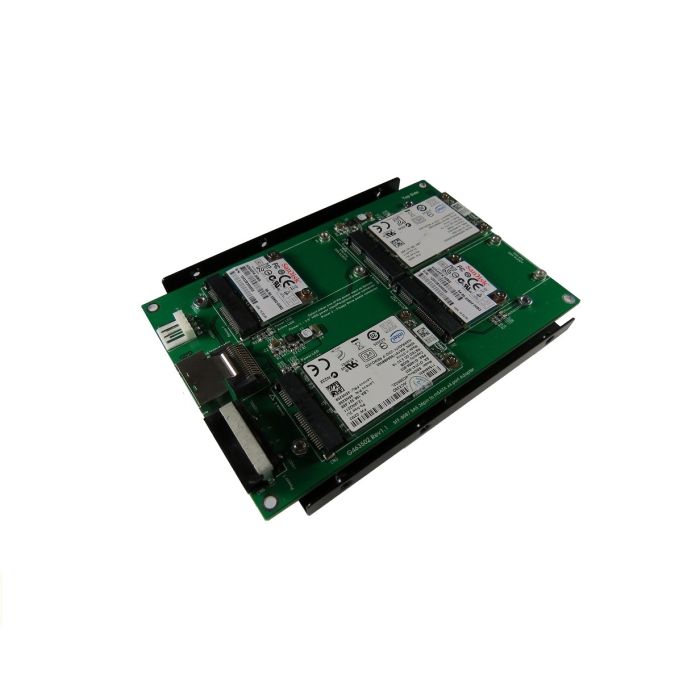Purchase Mini SAS SFF-8087 to mSATA x 4 with 3.5 Inch Frame