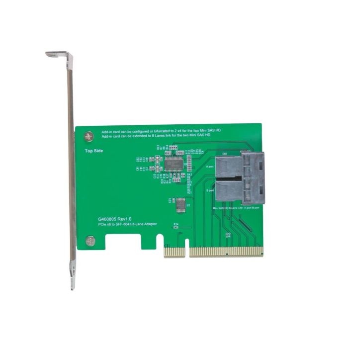 Shop for PCIe x8 to Mini SAS HD x2 Adapter