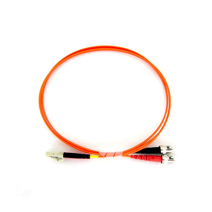 Fiber Optic Cable - Multimode Duplex 62.5/125 - LSZH - LC/ST - 1 Meter
