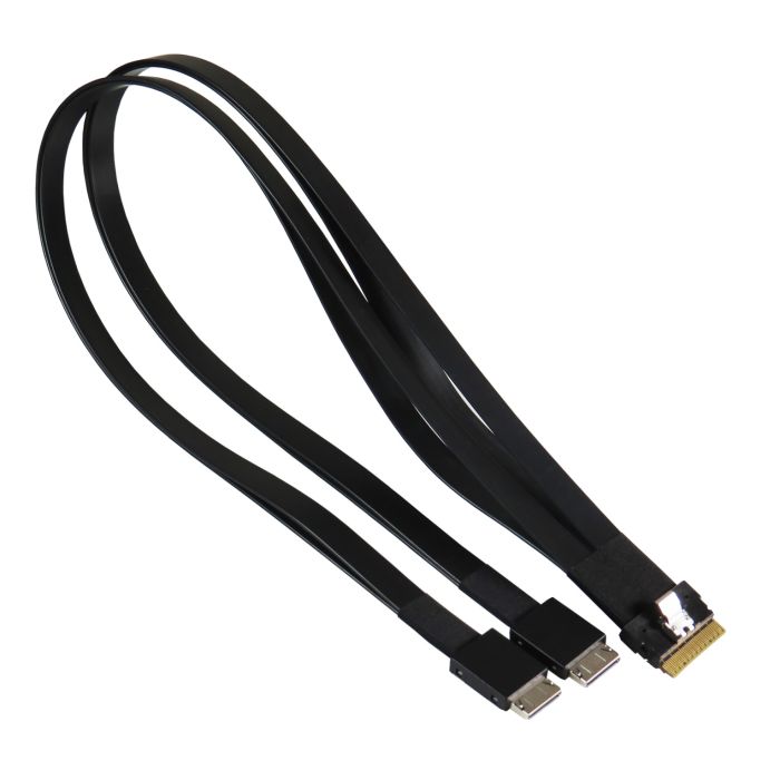 Buy Slimline SAS 8-Lane to OCulink 4-Lane x2 Cable