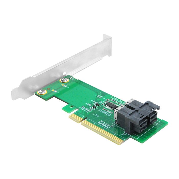 PCIe x8 to 2-Port U.2 NVMe Adapter for Purchase