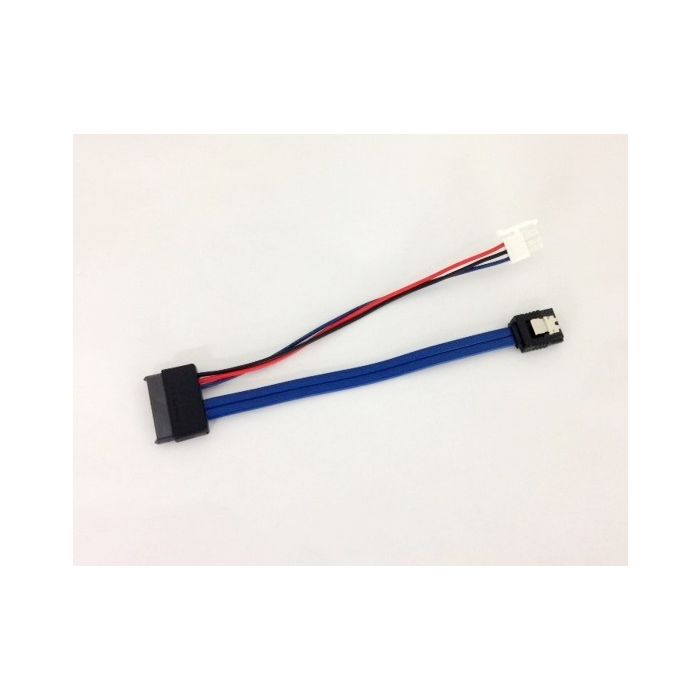 Slim SATA Cable : SATA 13P /F TO 7P/F +3P L1=108MM
L2=127MM