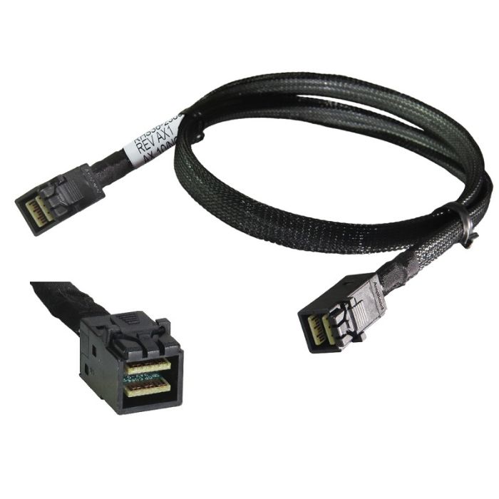 Buy Mini SAS HD SFF-8643 to SFF-8643 Cable 50 CM
