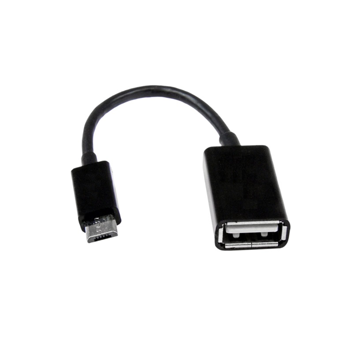 5in Micro USB to USB OTG Host Adapter M/F