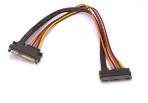 SATA III – SATA 3 Male to Female 5 wire 14 Inch Extension Cable