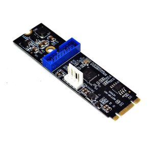 M.2 PCI-e to dual USB 3.0 port adapter card