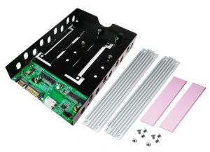 3.5 Inch Oculink & SATA to M.2/M.3 NVMe SSD Caddy