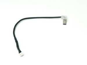 1.25 mm Connector 1X4 Pin to Low Profile Mini USB Right Angled Cable - 200mm