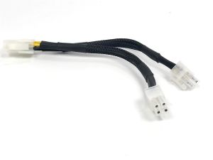 6 PIN PCIE to P4 12V 8 Pin EPS Crypto Mining Adapter Cable