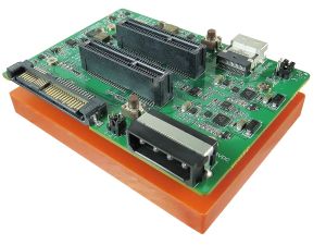 SlimSAS 4i to PCIe x4 Slot Adapter and U.2 to PCIe x4 Slot Adapter