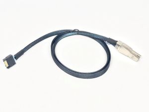 MCIO x4 to External HD Mini-SAS Cable 1M