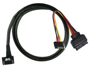 PCIe Gen 4 Gen-Z 1C to U.2 Cable -100CM 