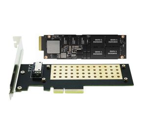 EDSFF E1.S NVMe SSD to PCI-e 4X Adapter Card