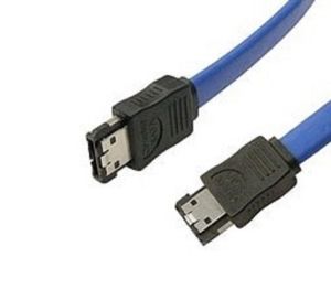 BLUE eSATA to eSATA external cable