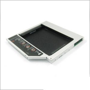 Second HDD SATA Caddy for DELL E-Series and M Series Laptops
