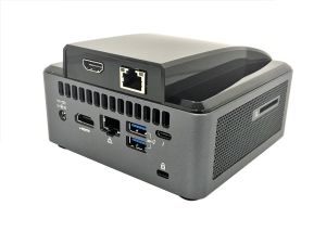 HDMI and RJ45 Ethernet NUC LID Adapter