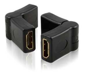 HDMI Female (Type A) to HDMI Female (Type A) with 180 Degree Flexible joint