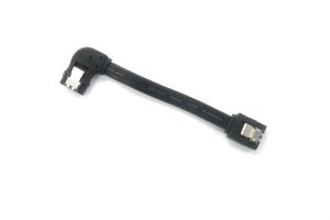 SATA 7 Pin Straight to 7 Pin with 90 Degree Latching Cable 100mm