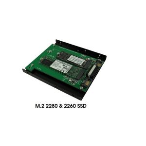 M.2 x 2 to SATA III Dual Port Adapter with 3.5 Inch Metal Frame