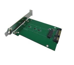 M.2 SATA SSD to SATA III Adapter with PCI-e Bracket