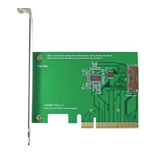 PCIe Gen3 8-Lane to OCulink Add-in Card