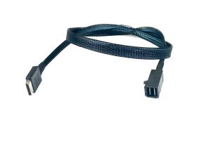 OCulink SFF-8611 Straight Male to Mini SAS SFF-8643 Cable
