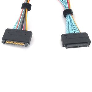 ‌SFF-8639 68 Pin U.2 Cable Extension Cable - 1.5 Meter