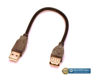 Male Type A to Female Type A USB High Speed Extension cable