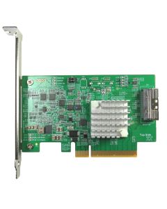 PCIe x8 Gen4 with ReTimer to MCIO 74P Add-in Card