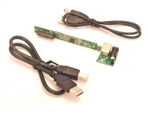 USB 2.0 to Laptop Slimline Micro Slim-SATA CD DVD RW Adapter