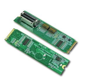 M.2 M-key PCIe Gen4 with ReDriver to Gen-Z 1C(EDSFF) Adapter