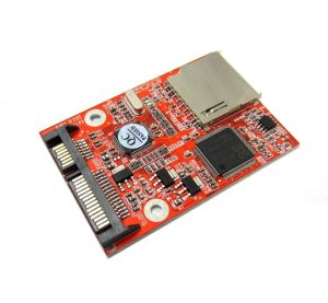 SD SDHC MMC to SATA Adapter Converter Card