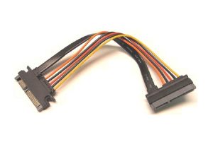 SATA 3 Male to Female 5 wire 6 Inch Extension Cable