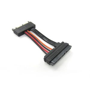 SATA 22 Pin Female to 16 Pin Male Cable - 2 Inch Length