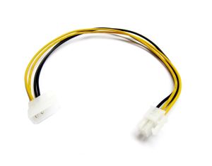 ATX P4 4-pin 12V Power Connector to Molex Cable Adapter