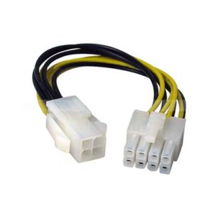 ATX 4 Pin Female to 8 Pin Male EPS Power Cable Adapter