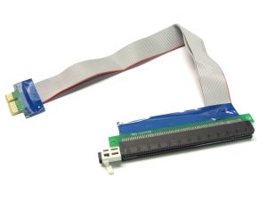 PCI-E Express 1X to 16X Riser Card Extender Cable