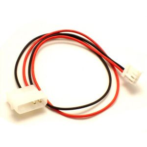 4-Pin Molex to Floppy Drive 4-Pin Power Adapter Cable