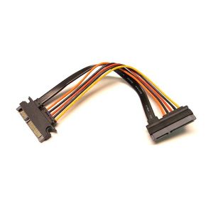 22 Pin SATA Male to Female 5 wire 8 Inch Extension Cable