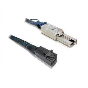 External Mini SAS HD SFF-8644 to 4 x 29-Pin SAS SFF-8482 Cable