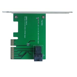 Mini SAS HDx1 (SFF-8643) to PCIe Gen 3 4-Lane Adapter