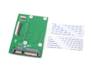 ZIF/ CE 1.8 Inch HDD to SATA 22 Pin Male Adapter
