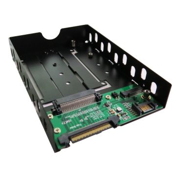 U.2 Plus SATA 7 Pin to 2,5 Inch U.2 Plus M.2 SSD 3.5 Inch Caddy