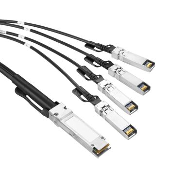 QSFP+ 40G to 4xSFP+ 10G Twinax DAC Cable 5 Meter