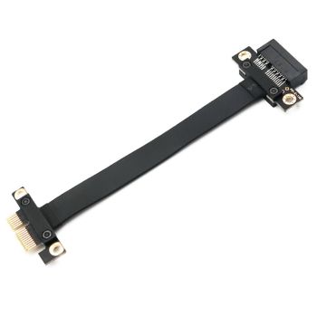 PCI-E X1 Riser Card with 20CM Flex Cable