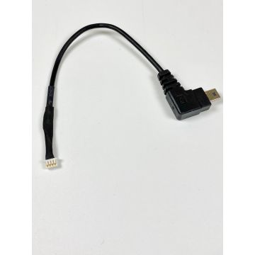 1.25 mm Connector 1X4 Pin to Mini USB Right Angled Cable