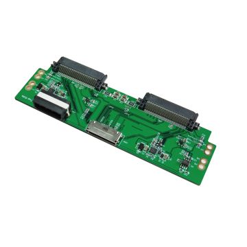 Oculink 8-Lane to U.2 NVMe Dual Port Adapter