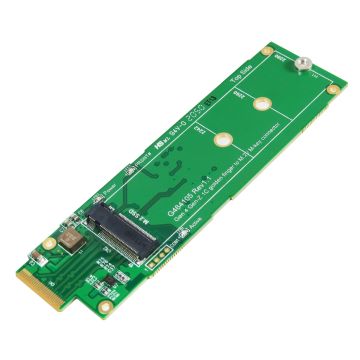 Gen-Z 1C (EDSFF) PCIe Gen 4 16GT/s to M.2 NVMe SSD PCIe GEN 4